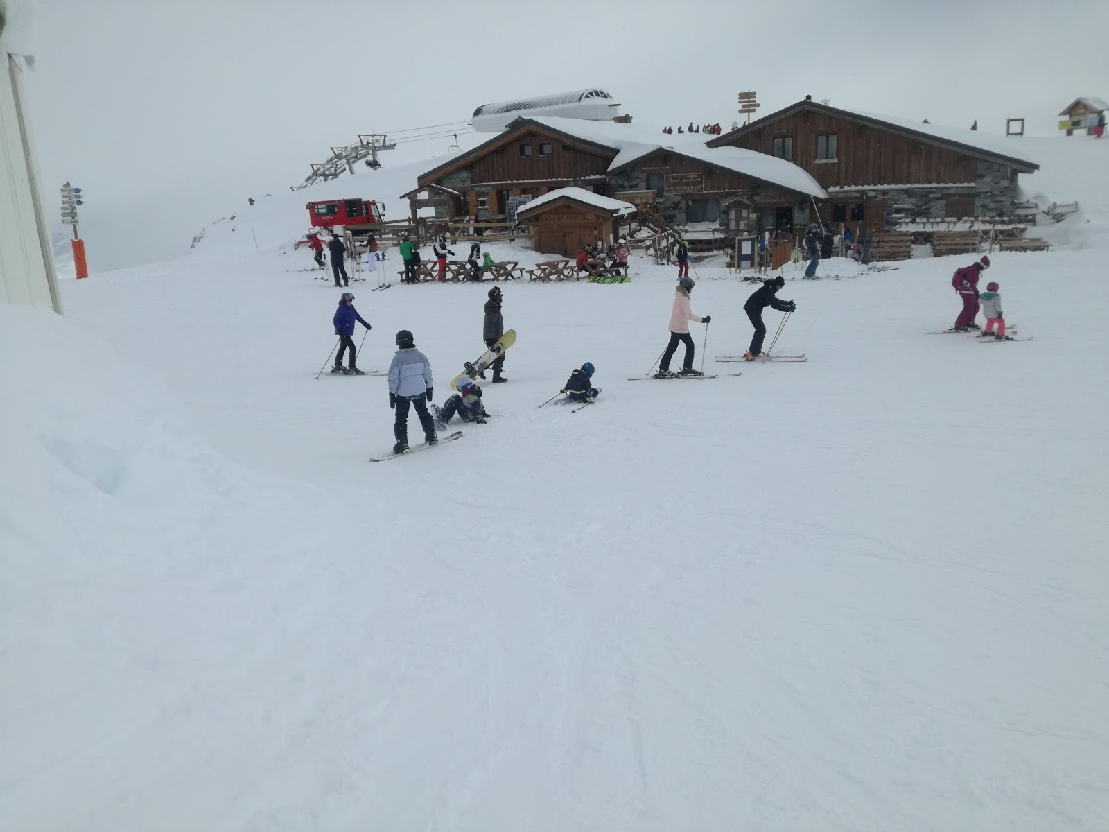 Każdej chwili szkoda Narty w Val Thorens dzień ze snowboardem