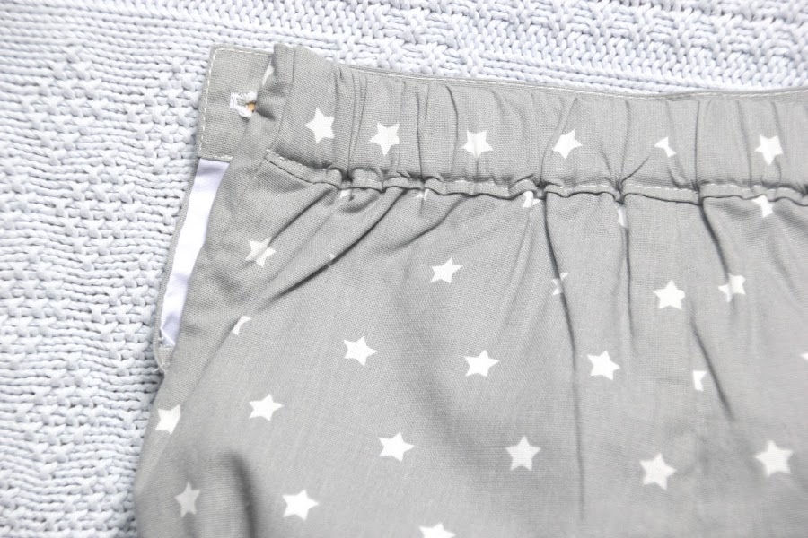 DIY Tutorial y patrones de ropa para bebes. Como hacer pantalones de niño.