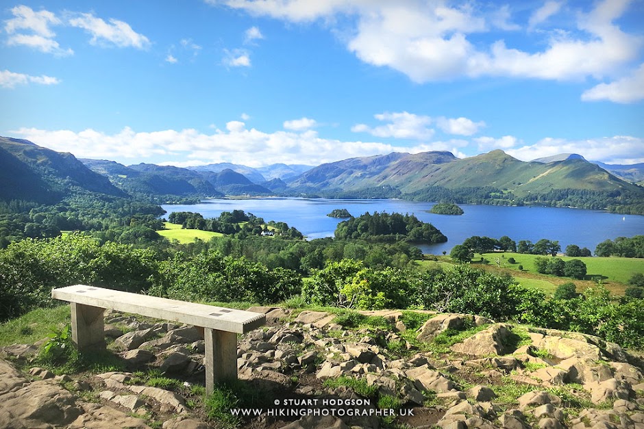Castlehead viewpoint Derwent Water walk from keswick Castlehead viewpoint Derwent Water walk from keswick
