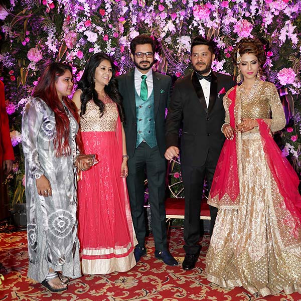 Dimple Jhangiani Gala Wedding with Businessman Sunny Asran | Indian ...