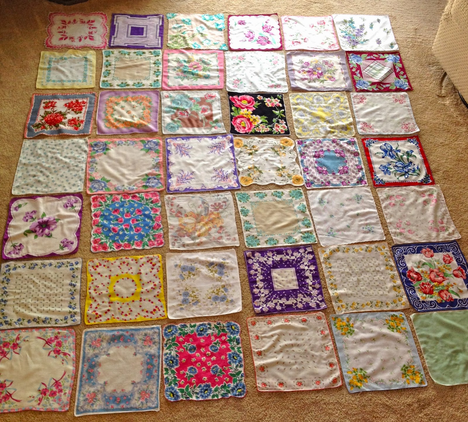ZeedleBeez 3 Reasons Why Hankies Make Beautiful Rag Quilts