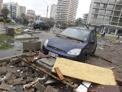 Temporal deja al menos 6 muertos en Chile