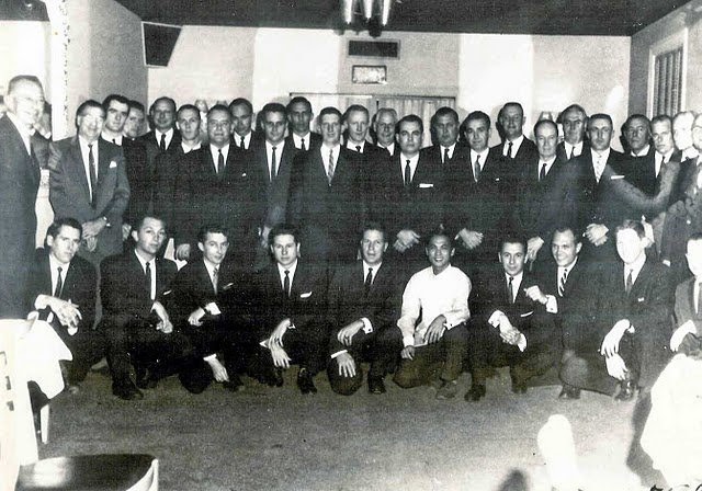 Secret Service school, approx 1958- Blaine, Johnsen, Landis, Wells, Lawson, etc