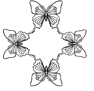 butterfly coloring pages, kids coloring pages