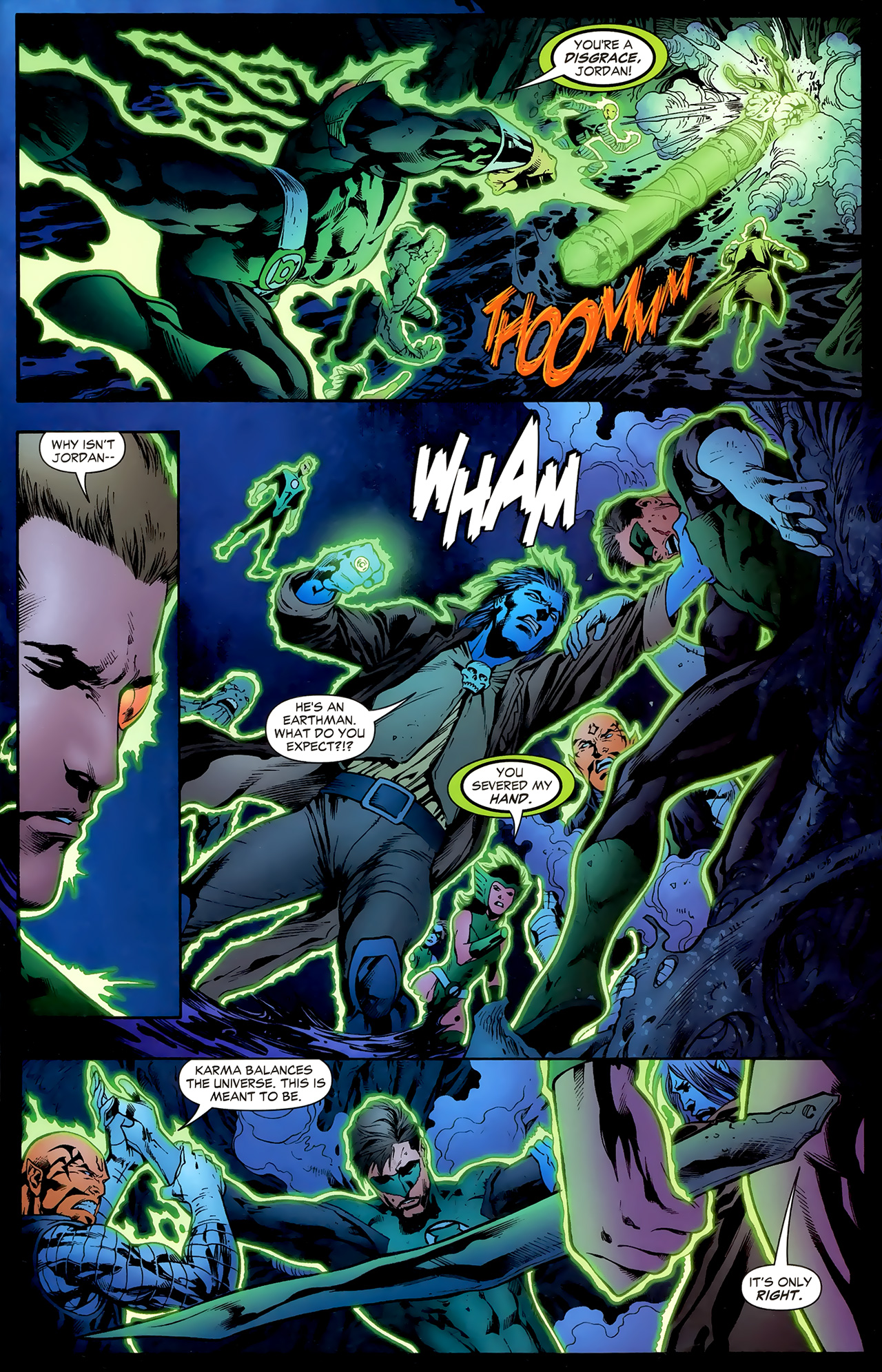 Read online Green Lantern (2005) comic -  Issue #12 - 18