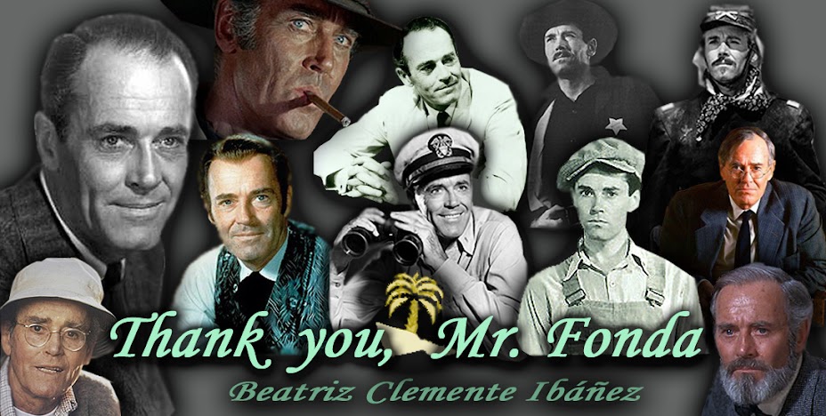 Thank you, Mr. Fonda