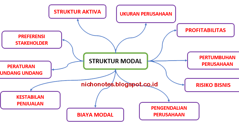 Faktor yang Mempengaruhi Struktur Modal
