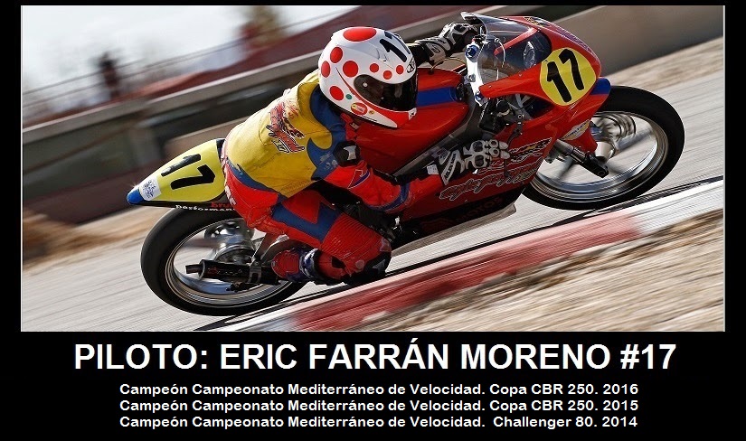 Eric Farrán Moreno. Piloto. #17