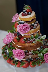 sponge victoria cake tier victorian pretty milk raffia inspiration pink rustic source churns