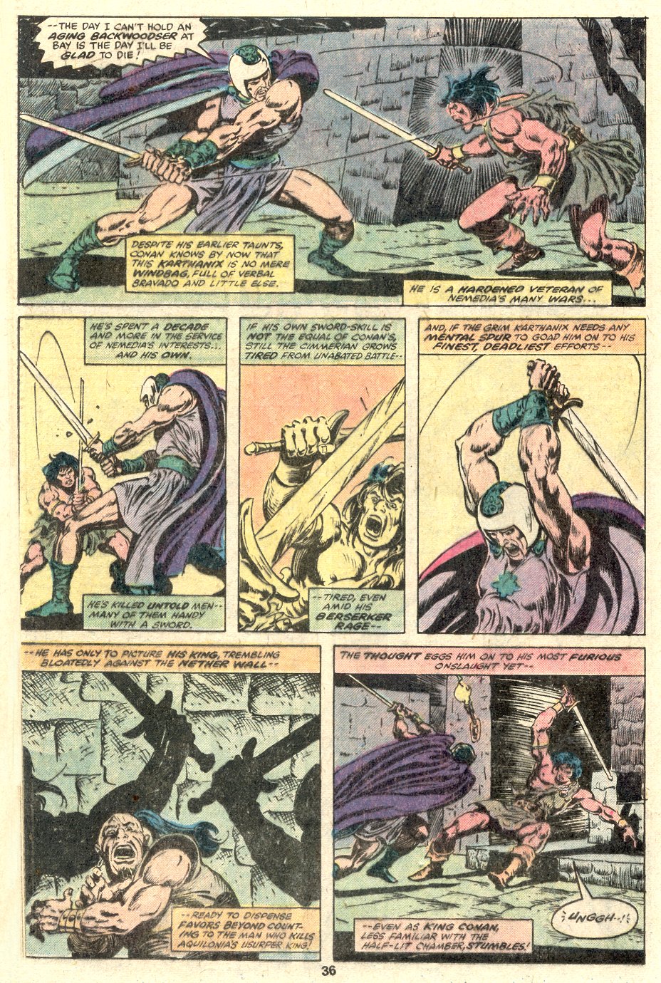 Read online Conan the Barbarian (1970) comic -  Issue # Annual 4 - 28