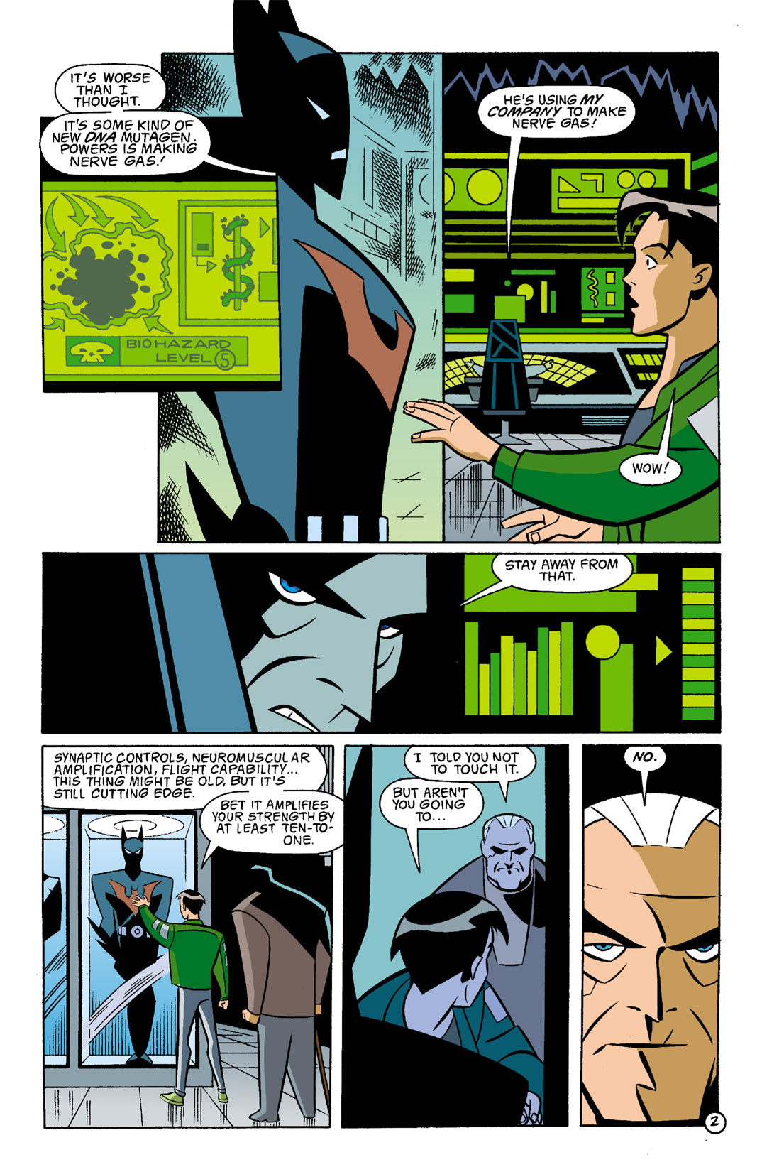 Read online Batman Beyond [I] comic -  Issue #2 - 3