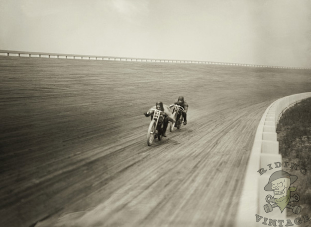 The Motordrome - Board Track Motorcycle Racing ~ Riding Vintage