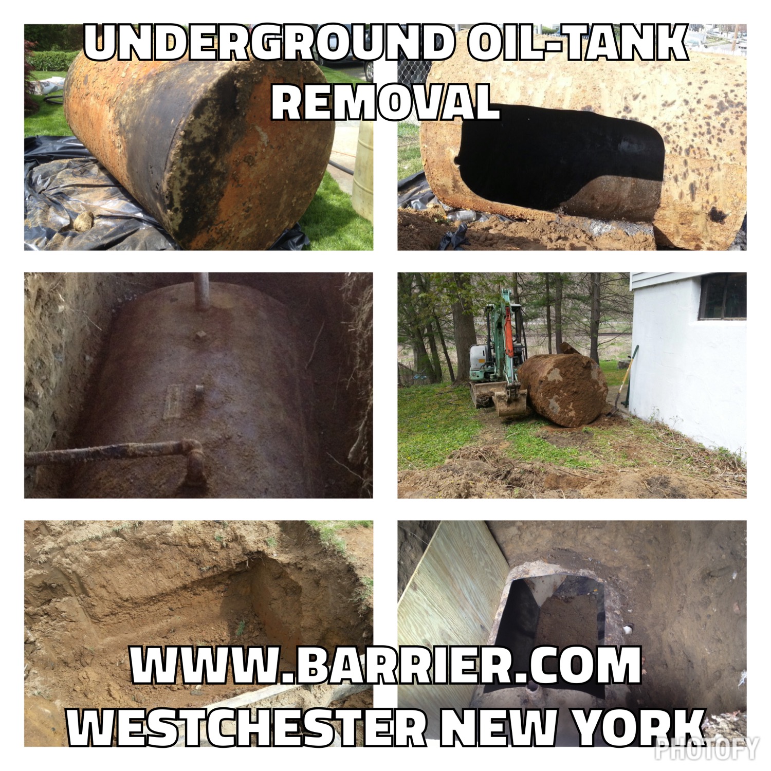 Oil Tank Installation and Removal, Westchester and Putnam County