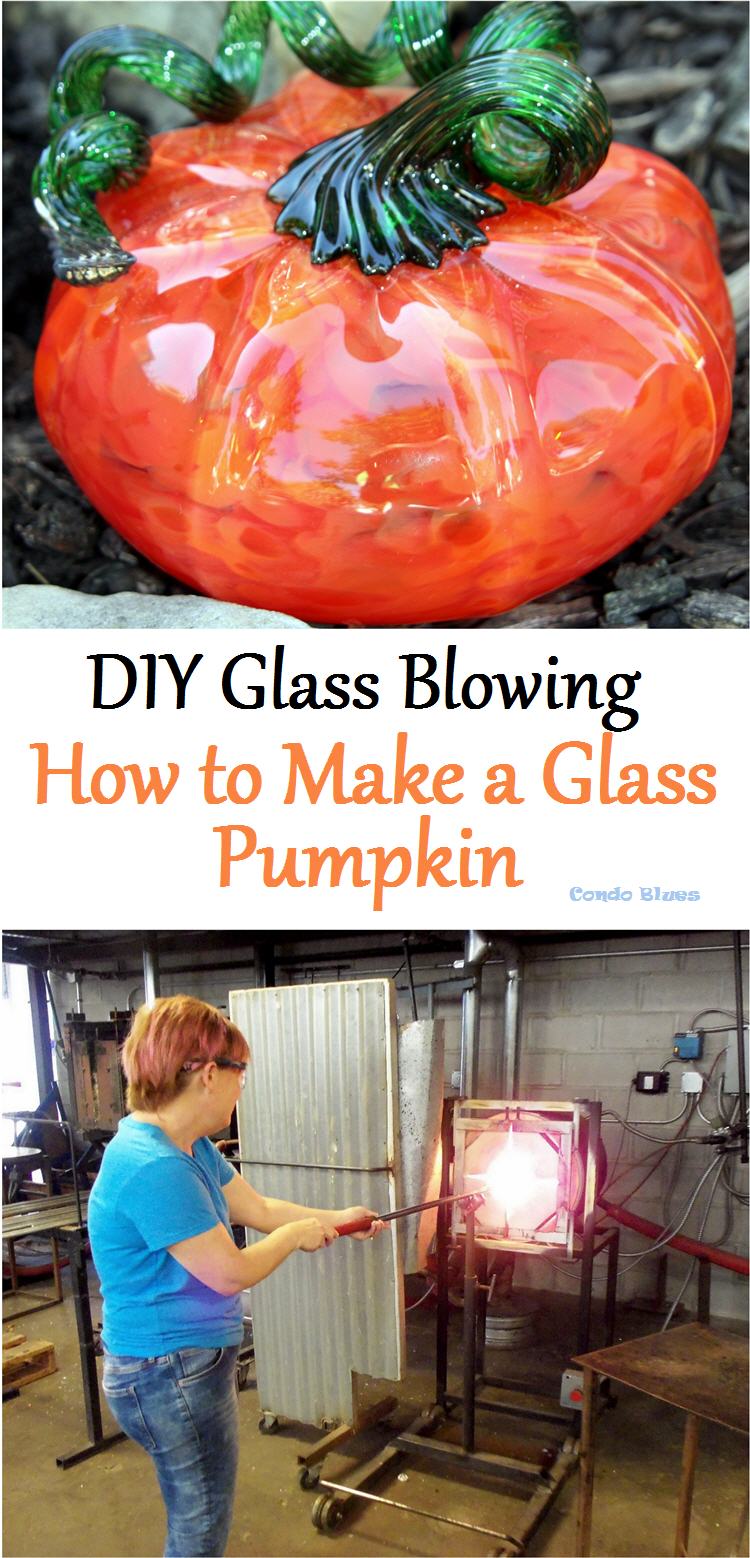 Condo Blues DIY Hand Blown Glass Pumpkins