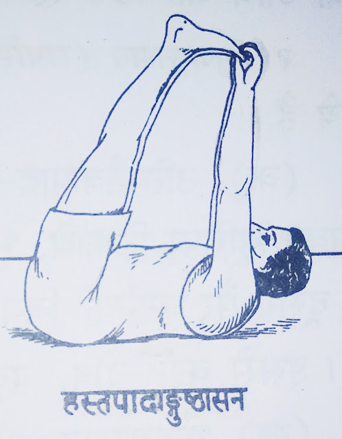 Hasta padangusthasana हस्त पादांगुष्ठास