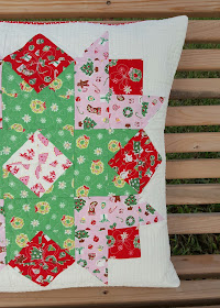 Little Joys Christmas Starlet Pillow by Heidi Staples from Sew Organized for the Busy Girl