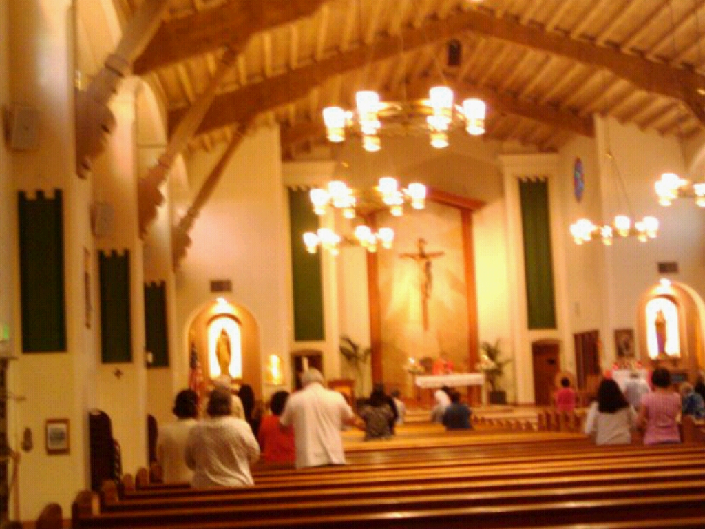 LOCAL COLOUR 1 GLORY 2 GOD ! 10/19/15 st margaret mary alacoque church lomita