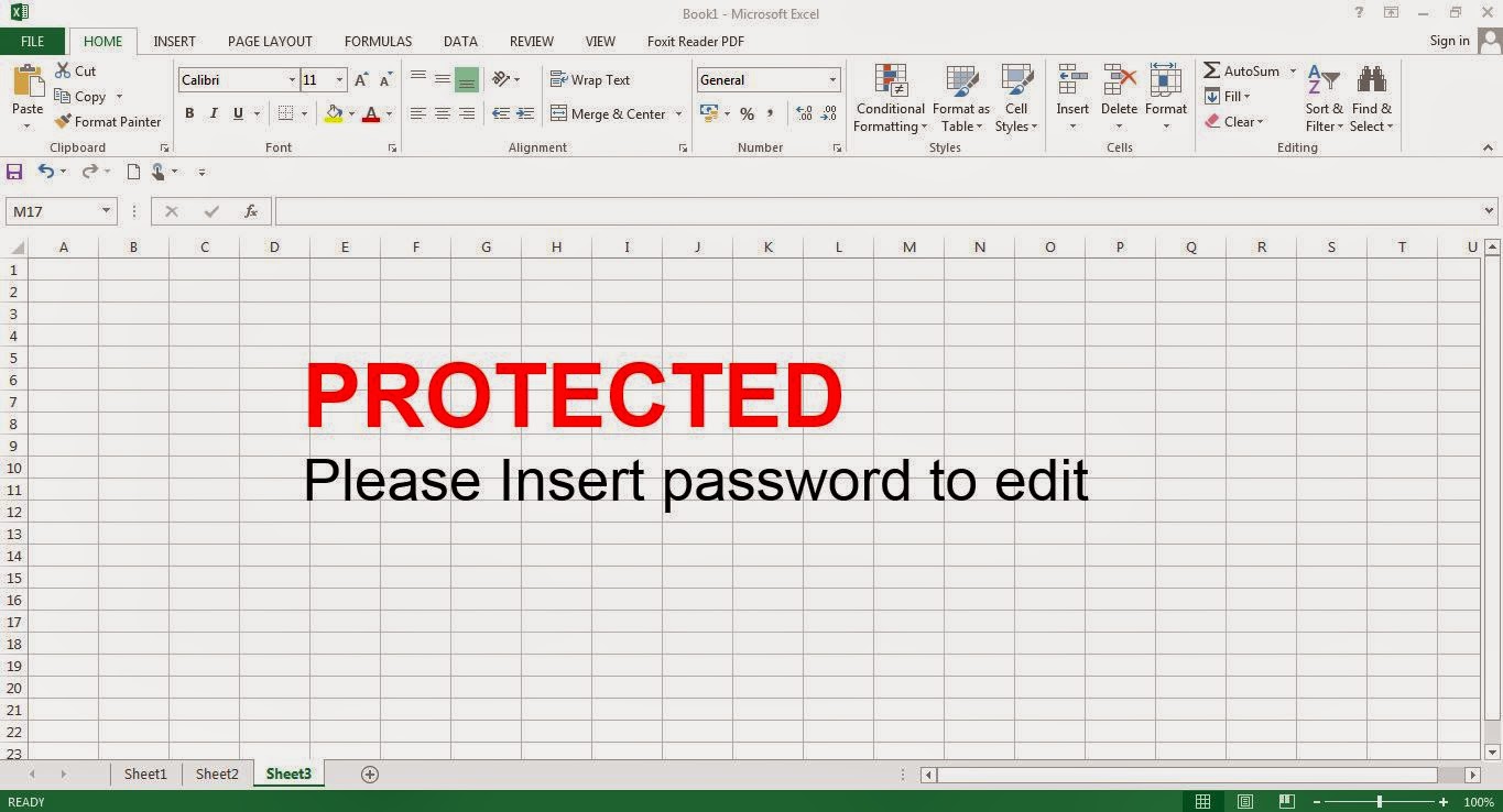 Cara Mudah Unprotected Ms. Excel Tanpa Menggunakan Password