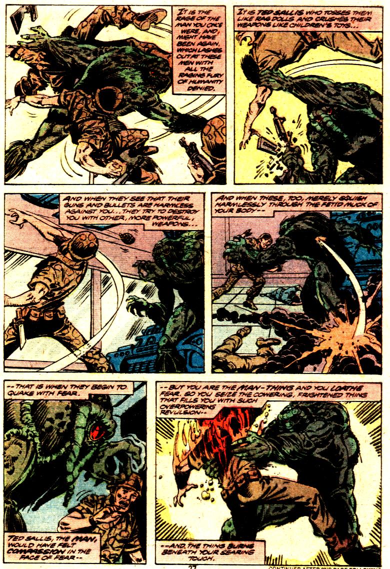 Read online Man-Thing (1979) comic -  Issue #1 - 17