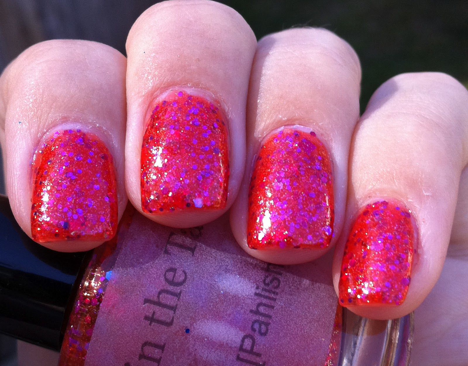 Glam Polish Pahlish Fire In The Taco Bell