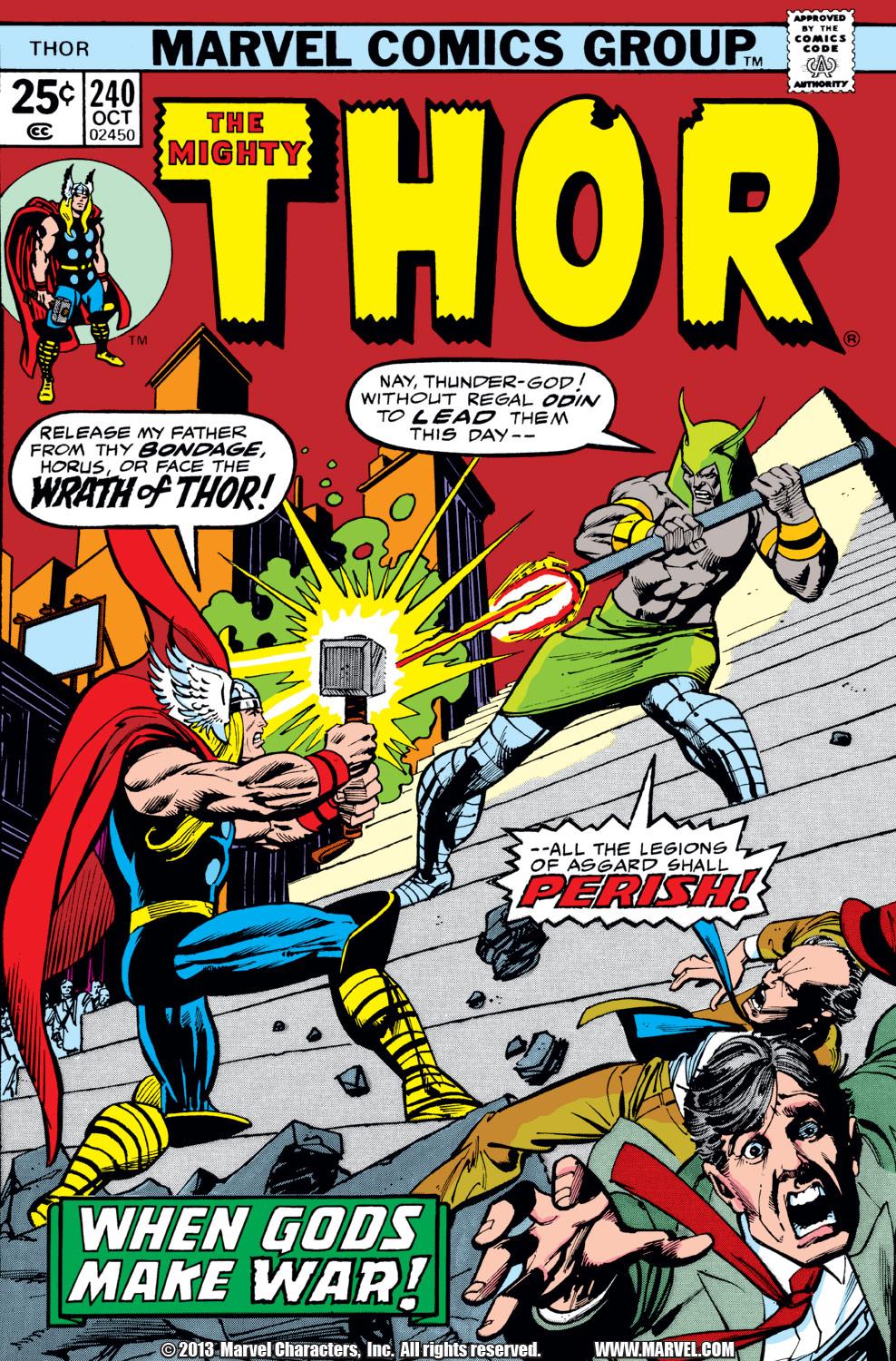 Read online Thor (1966) comic -  Issue #240 - 1