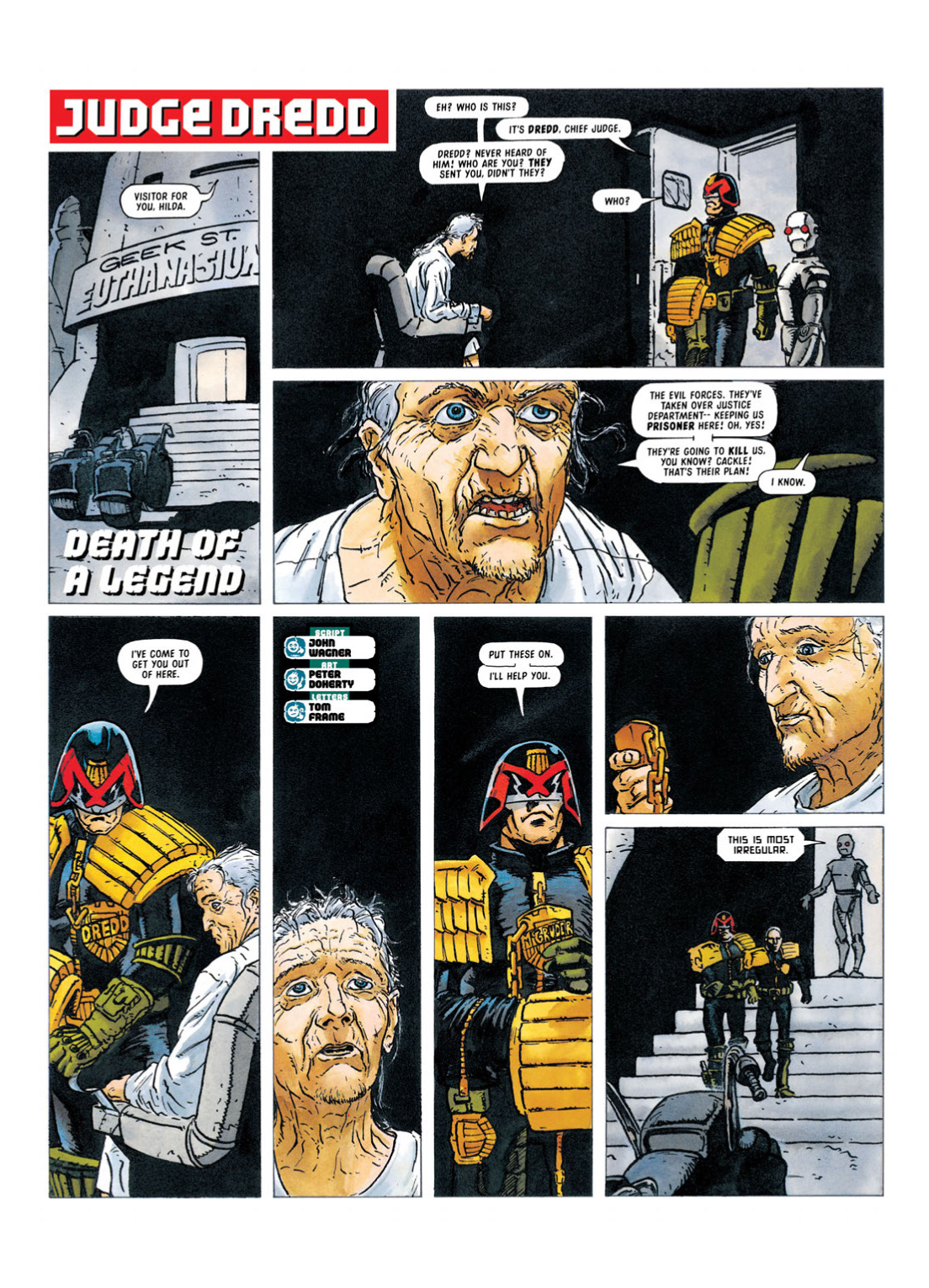 Read online Judge Dredd: The Complete Case Files comic -  Issue # TPB 25 - 165