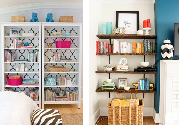 Roomations 5 Steps To Organize Your Bookshelves Step Four Dust And Decorate Before You Start To The Shelves Items Ve Removed