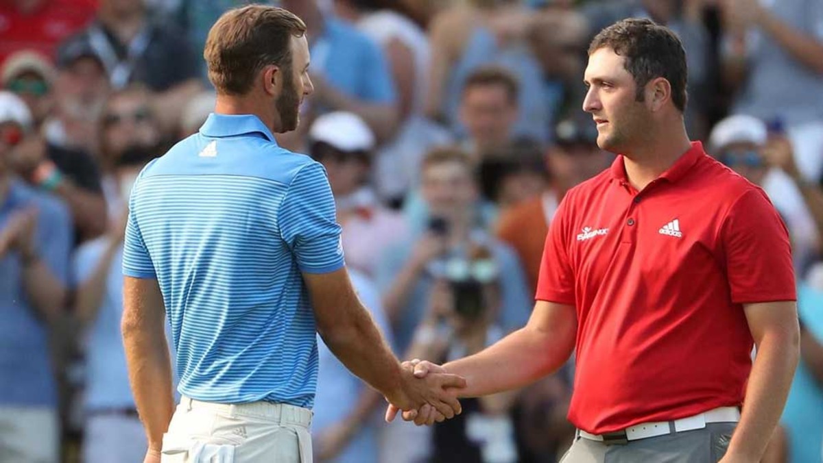 Sólo Dustin Johnson pudo parar los pies de Jon Rahm en el Mundial Match