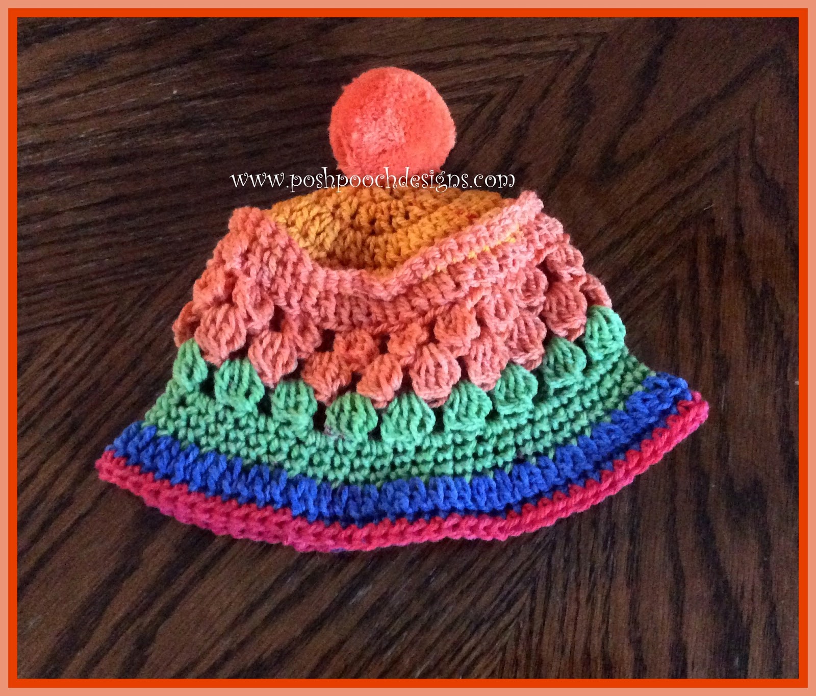 Posh Pooch Designs : Tutti Frutti Baby Hat | Posh Pooch Designs