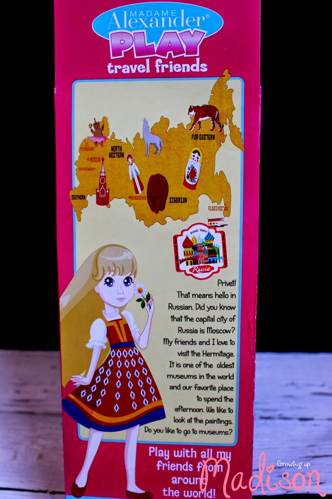 Alice in Wonderland Travel Friend Madame Alexander Doll