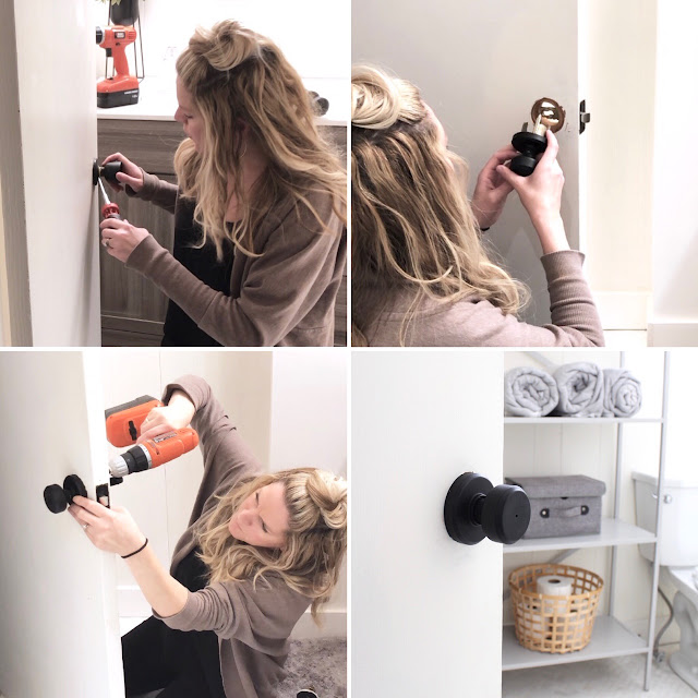 How to Replace a Door Knob with No Visible Screws Harlow & Thistle