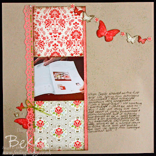 Everyday Enchantment Scrapbook Page by Bekka www.feeling-crafty.co.uk