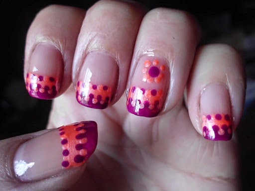 nail art puntitos