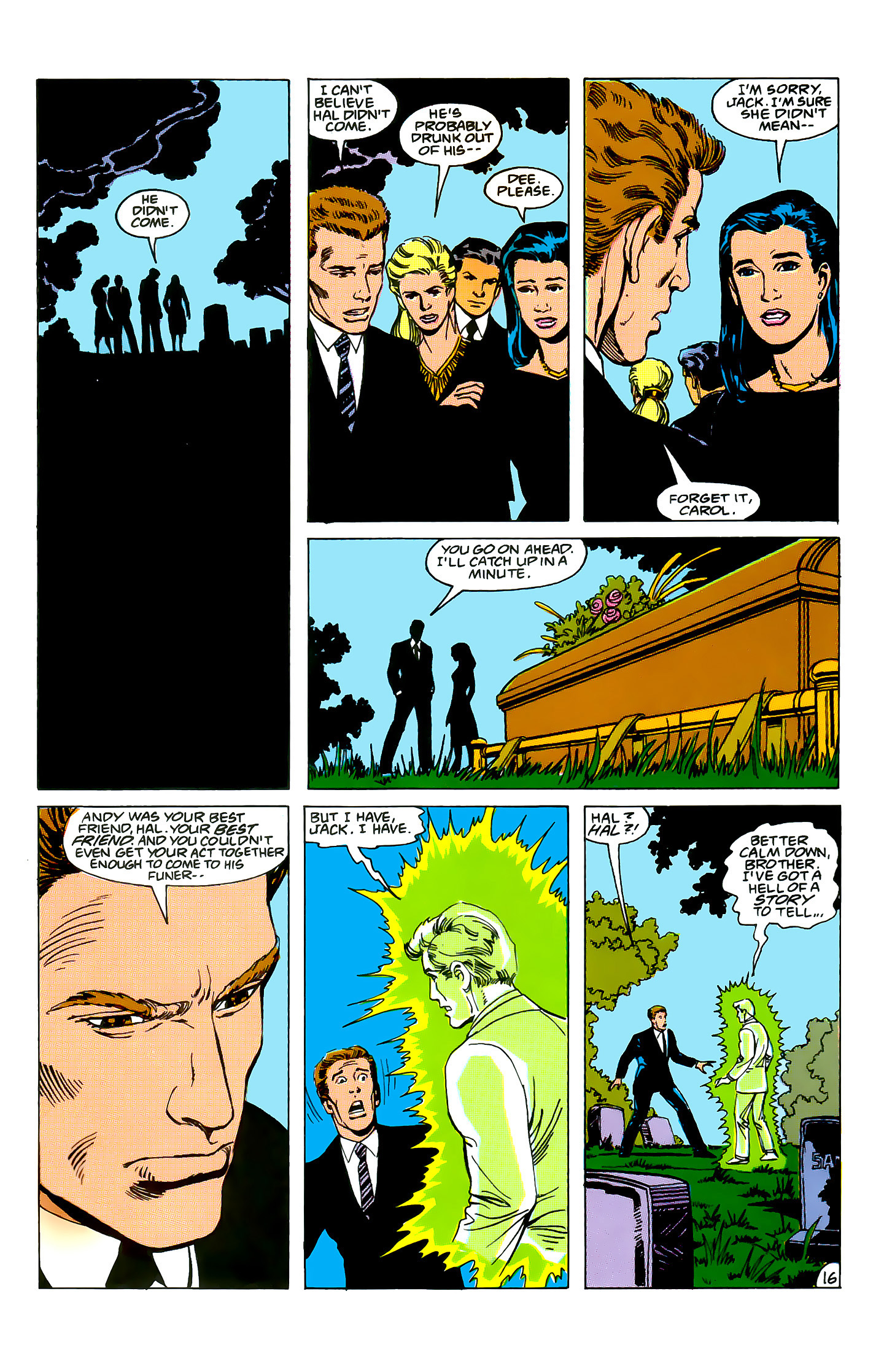 Read online Green Lantern: Emerald Dawn comic -  Issue #4 - 17