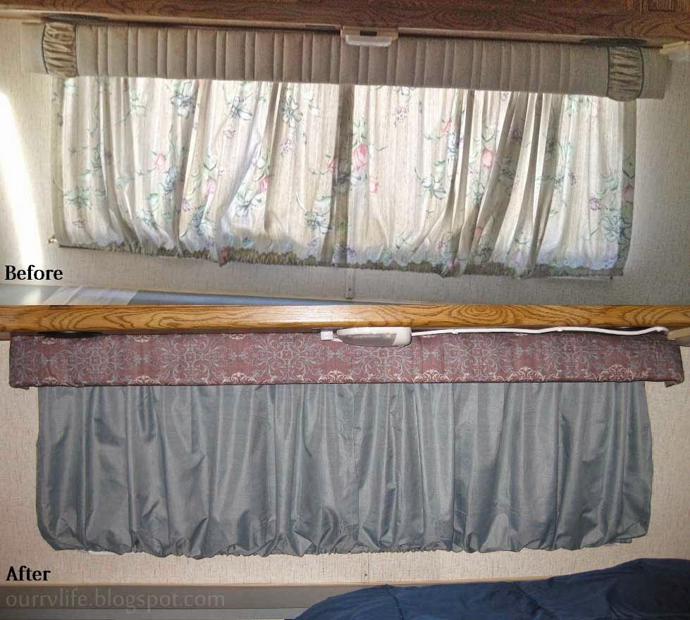 Making New Curtains for the RV Our RV Life