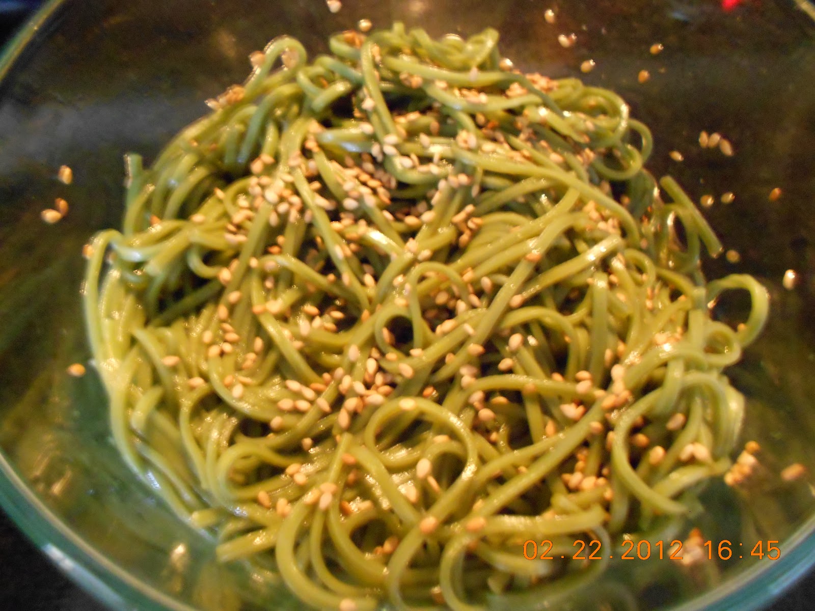 Key Recipes Cold green Tea soba noodles