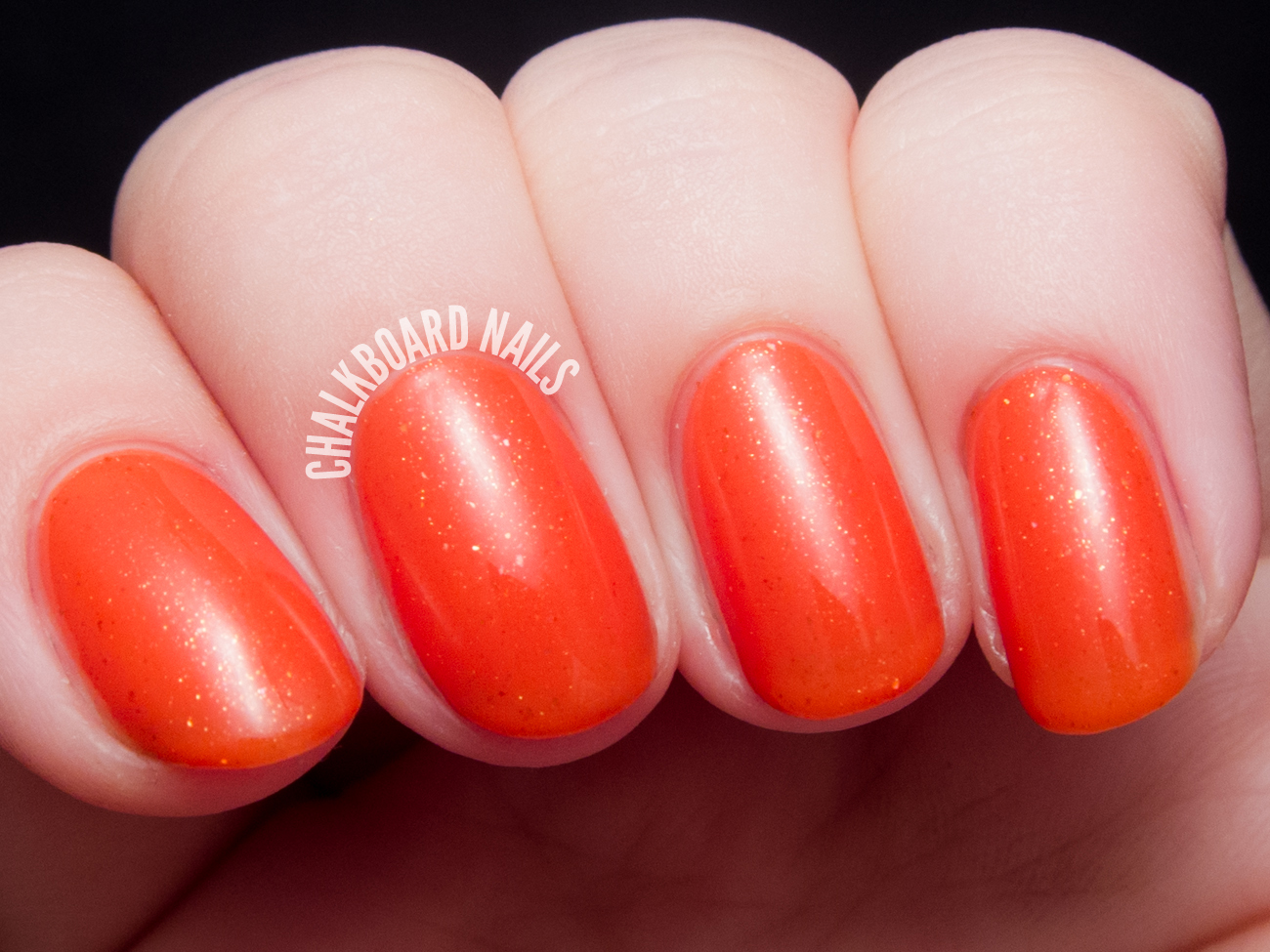 Contrary Polish Valencia Orange via @chalkboardnails