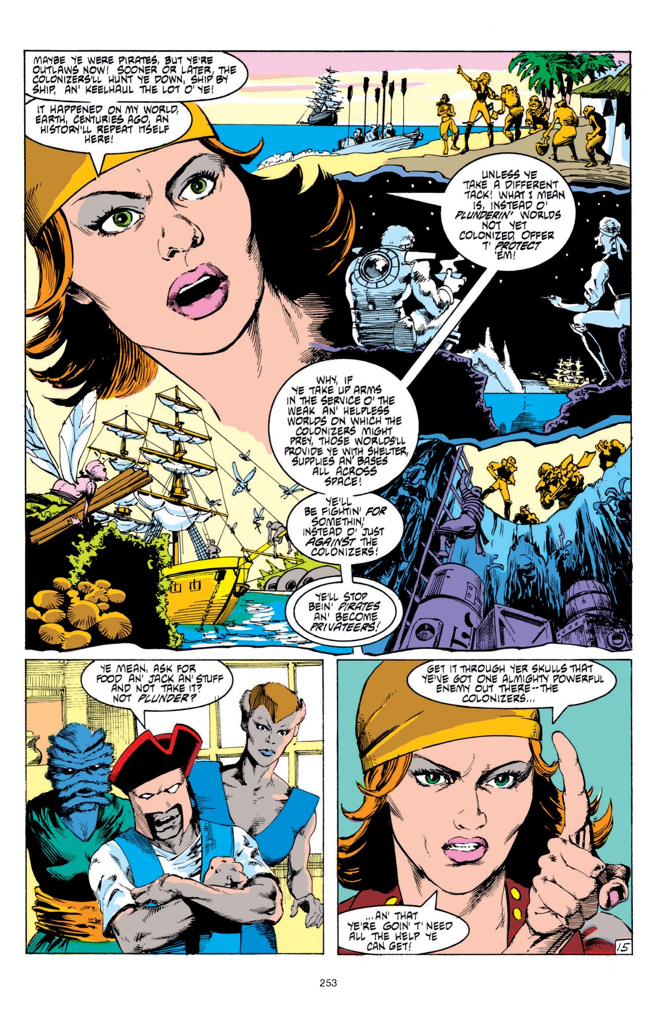 Read online Swords of the Swashbucklers comic -  Issue # TPB - 239