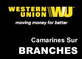 List of Western Union Branches - Camarines Sur