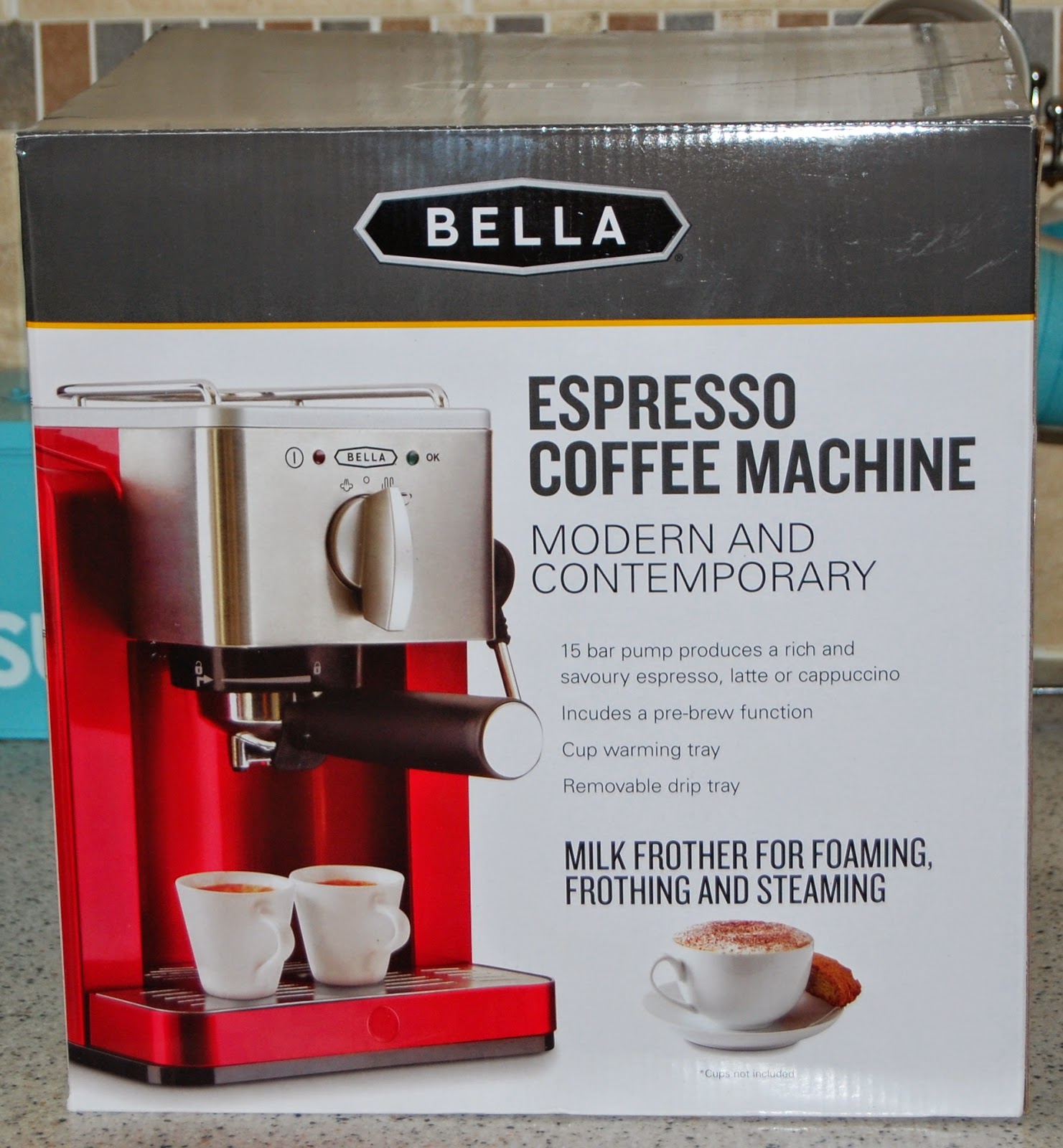Bella Espresso Machine Review | My Three and Me | Bloglovin’