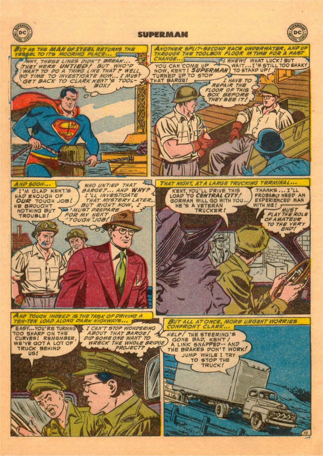 Read online Superman (1939) comic -  Issue #88 - 6