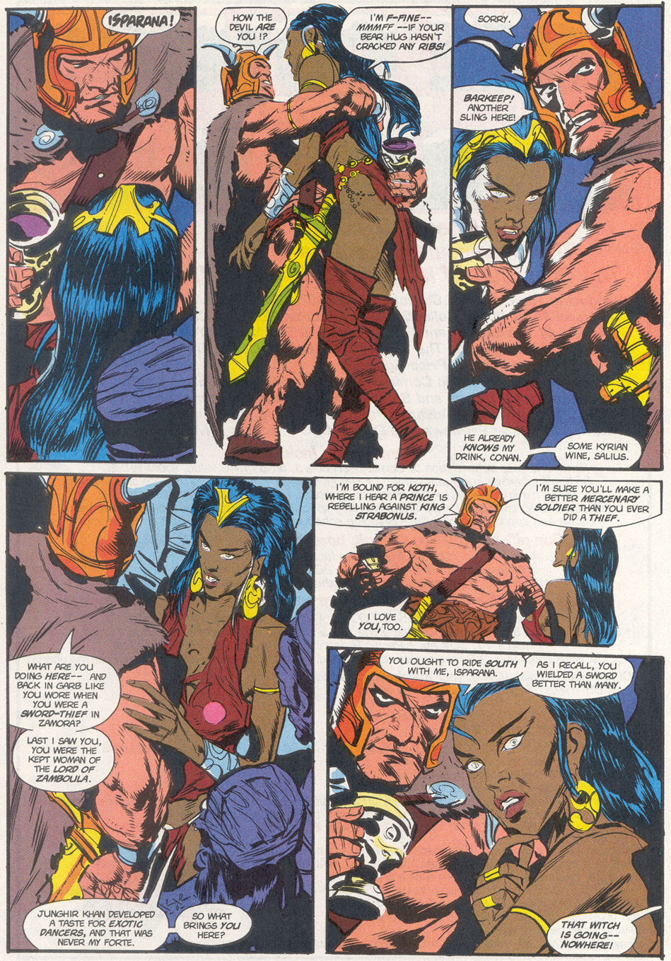 Read online Conan the Barbarian (1970) comic -  Issue #264 - 6