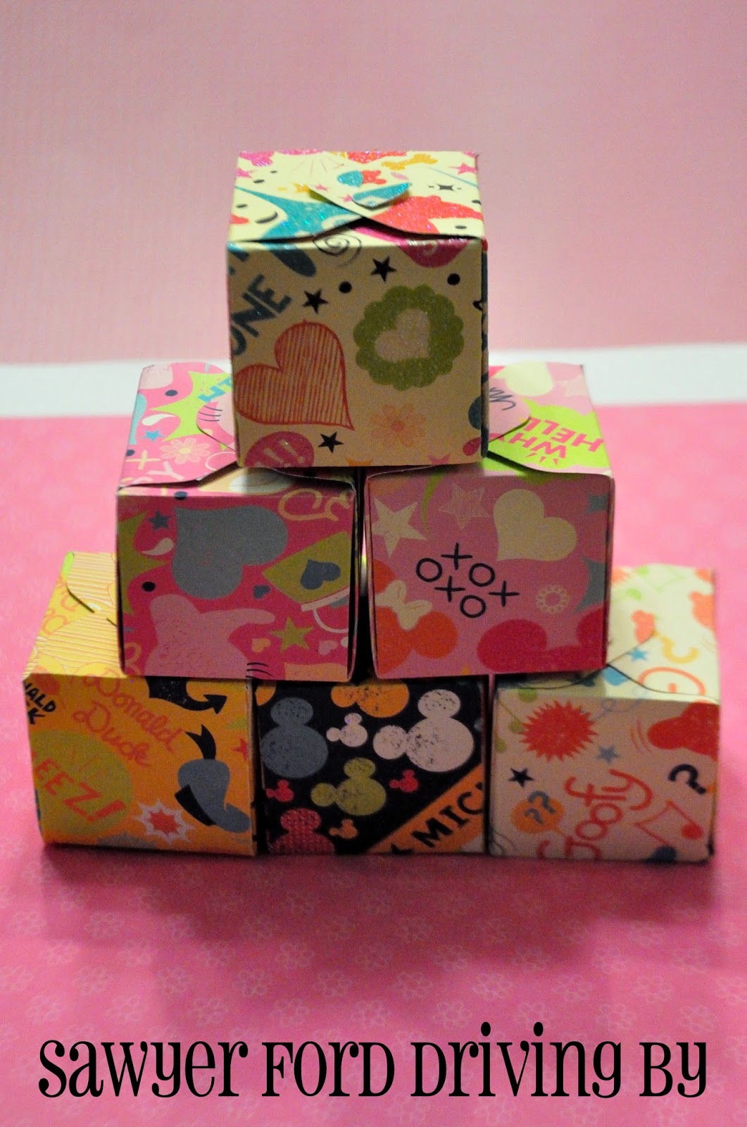 Sawyer Ford Driving By We R Memory Keepers Gift Box Punch Board