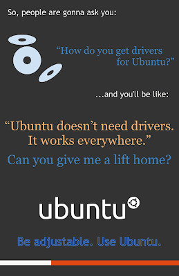 ubuntu lebih bisa adjust ketimbang Windows