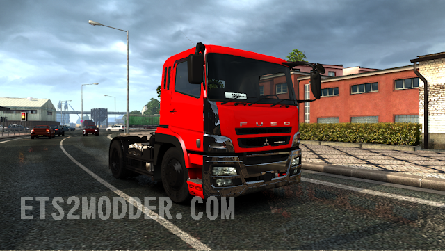 Truck Mitsubishi Fuso Super Great Update - Mod ETS2 Indonesia