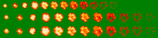 Sprite Fx: Sprites Explosions