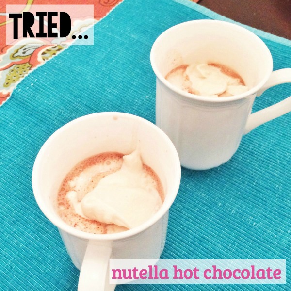 Nutella Hot Chocolate | www.shealennon.com