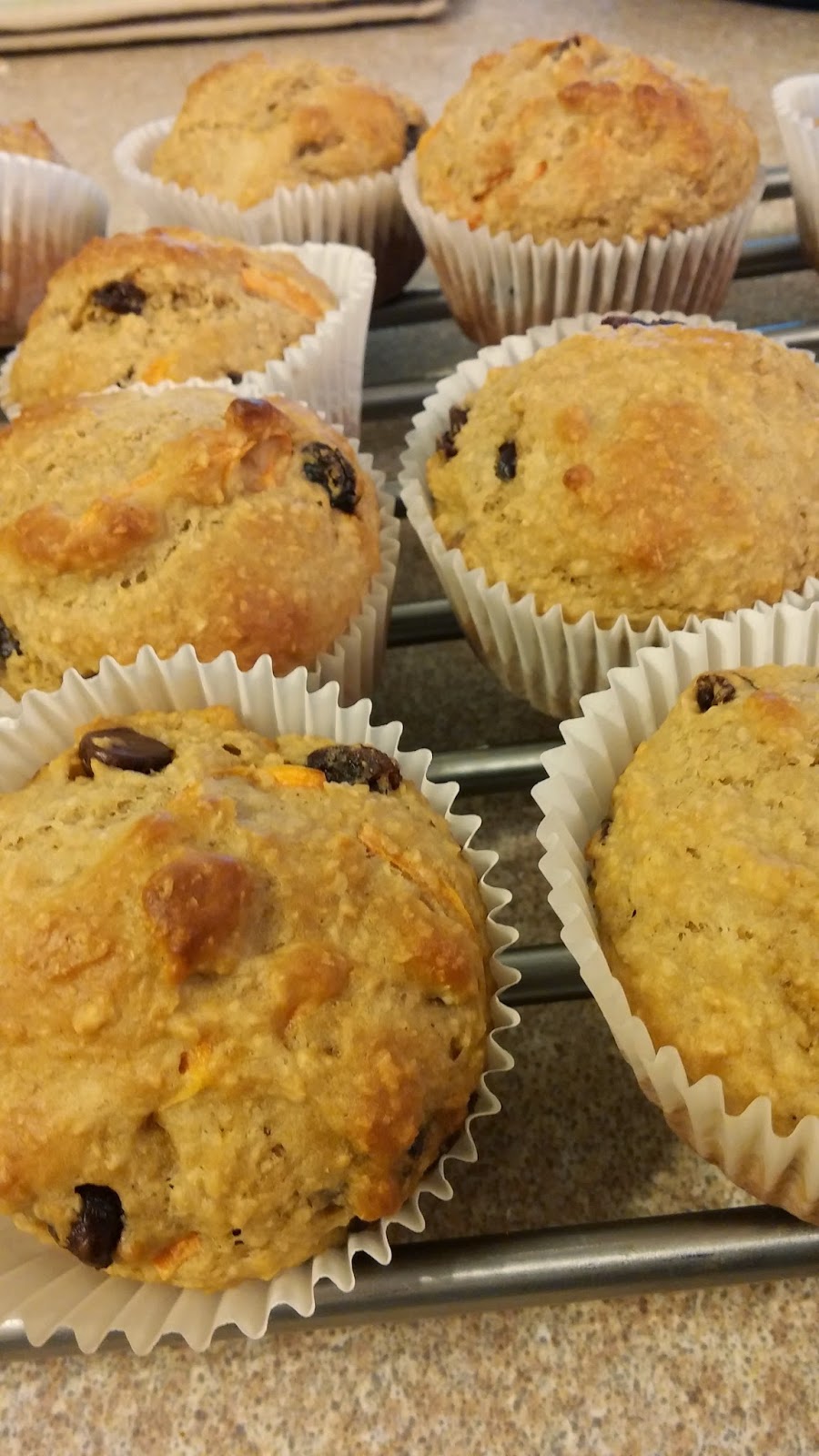 Buen Provecho Oat Bran Muffins and Masoor Dal