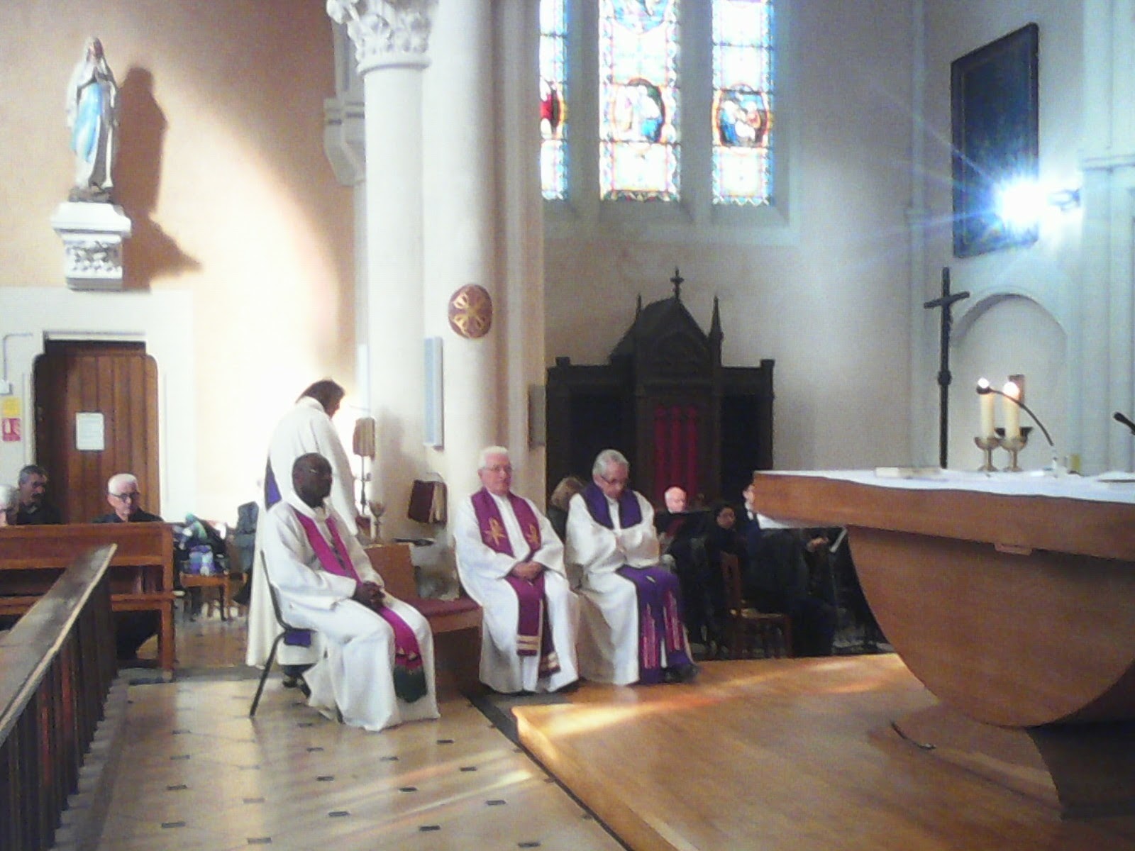 Messe pour le départ du Père Maurice Arnaud