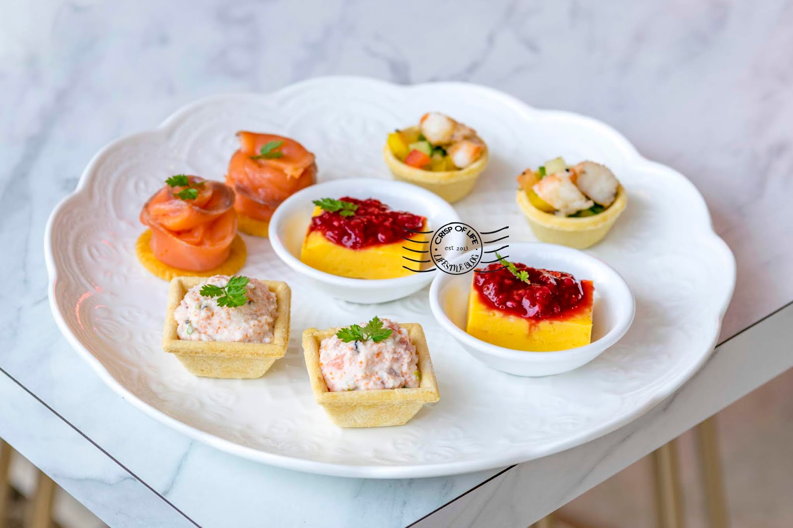 Crumbles & Cream High Tea Set & Newly Launched Ala Carte Menu Iconic Hotel, Penang Crisp of Life